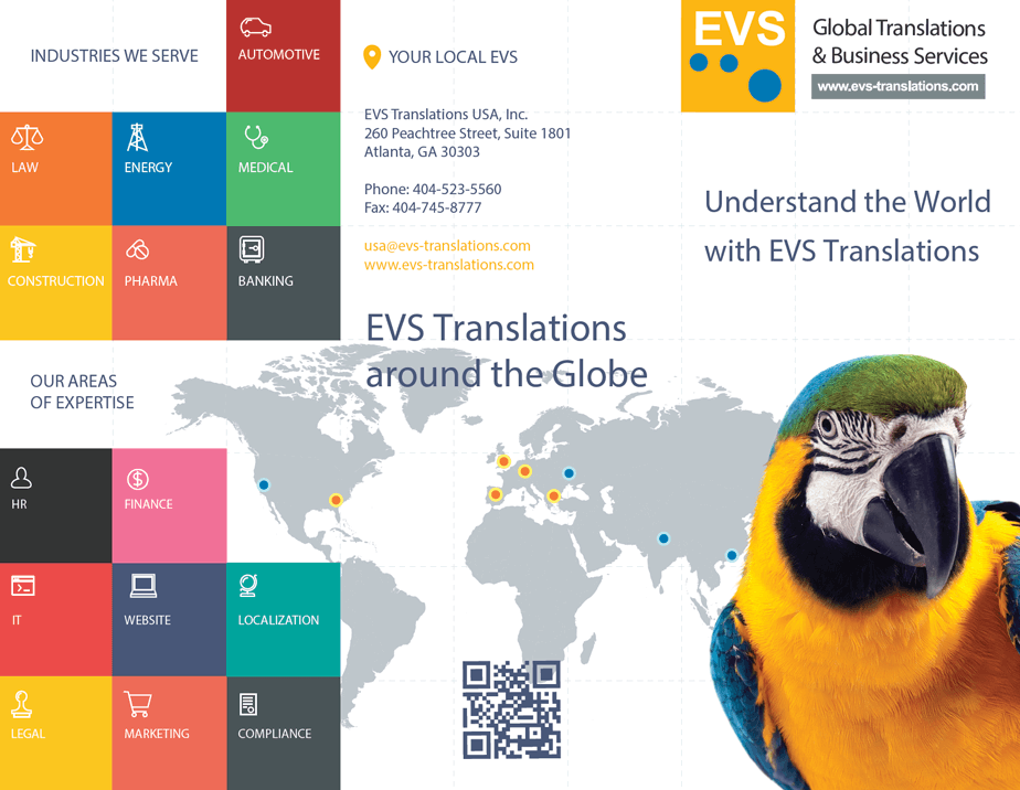 EVS Translations Website Redesign